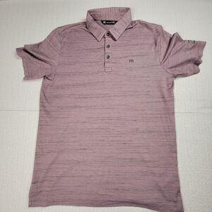 Travis Mathew Pima Cotton Polo Men's Size‎ Medium Purple
